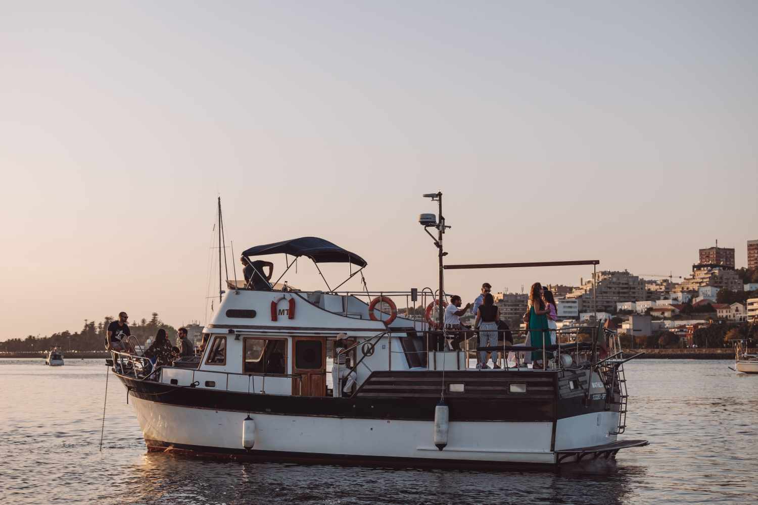 Classic Boat Mathilda in Douro River, Oporto, Portugal